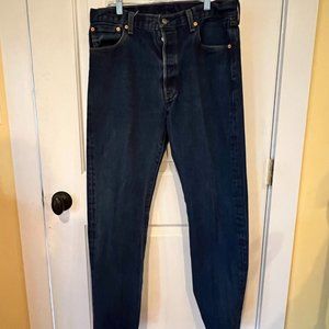 Levi's 501 Medium Washed Jeans Size 36/36